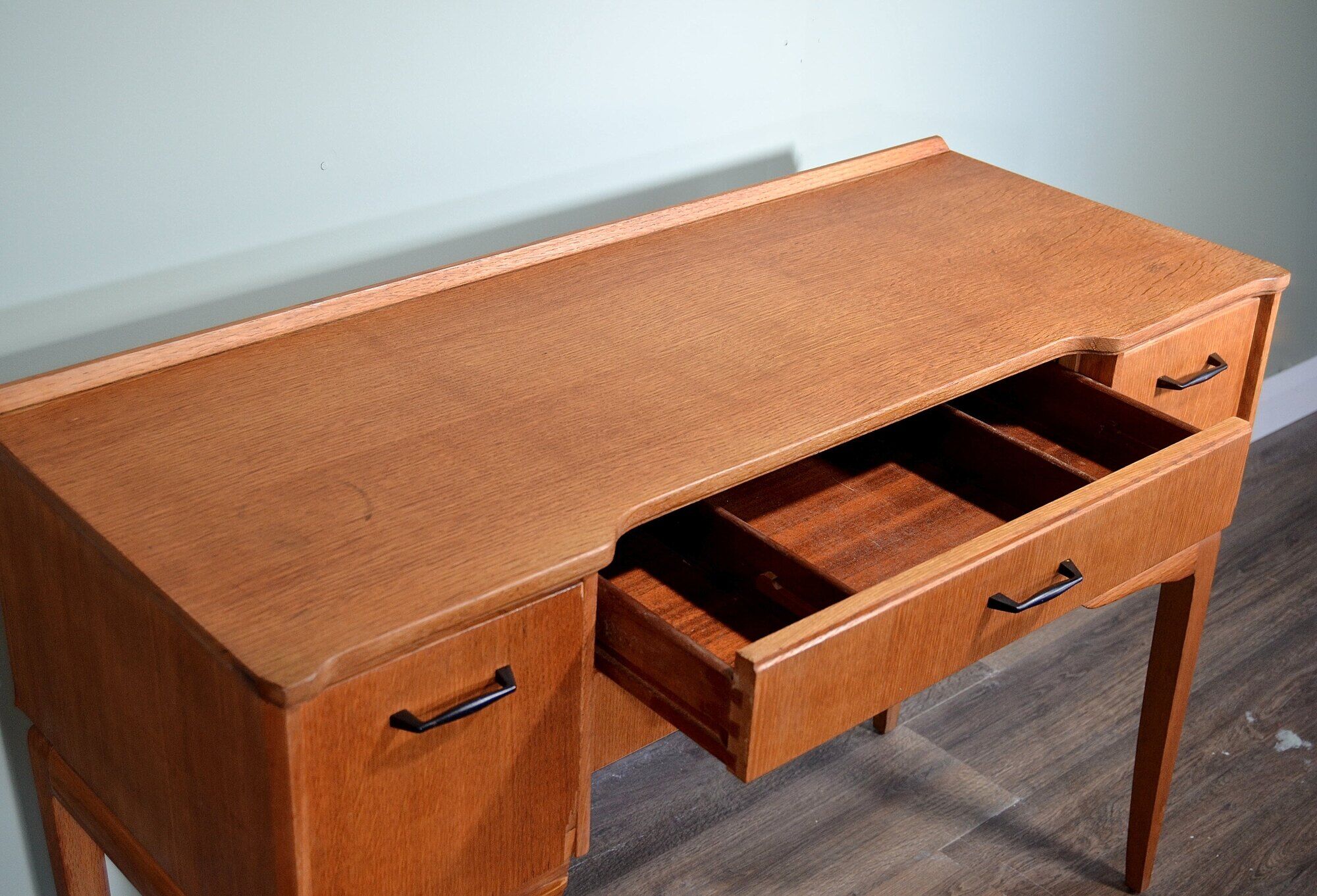 Midcentury lebus 'link' Scandinavian console table