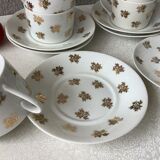 Tasses à thé Limoges Marcel Chaufriasse