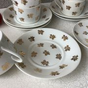 Tasses à thé Limoges Marcel Chaufriasse