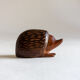 Hedgehog figurine - Alpine folk work - 60s