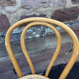 Pair of vintage bistro coffee chairs