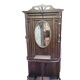 Old cloakroom or coat rack in oak