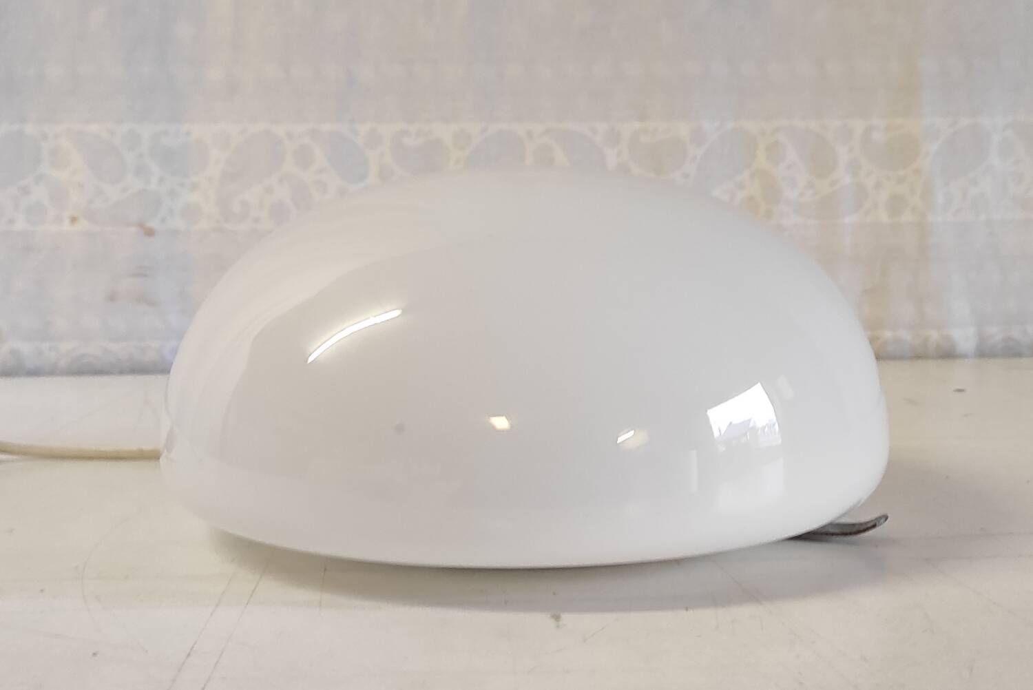 Opaline globe ceiling light - 50s/60s