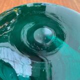 Large vase from the Swedish Stockholm series, handmade glass from Ikea, 1990s.