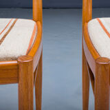 Mid-Century Danish Teak Dining Chairs by HW Klein for Bramin, 1970s, Set of 4