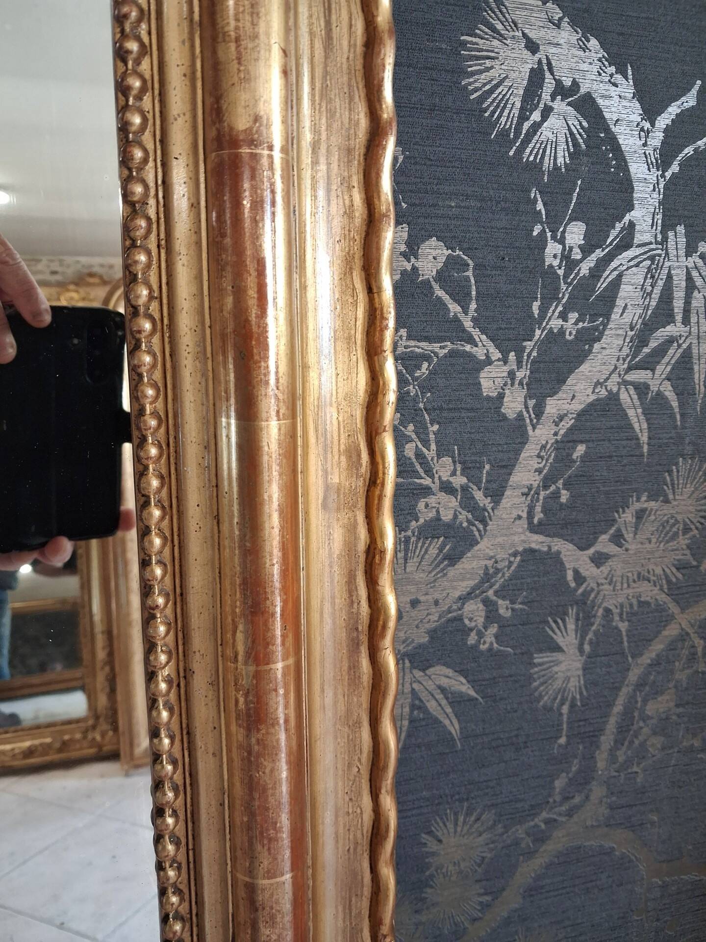 Louis Philippe mirror 125 x 82