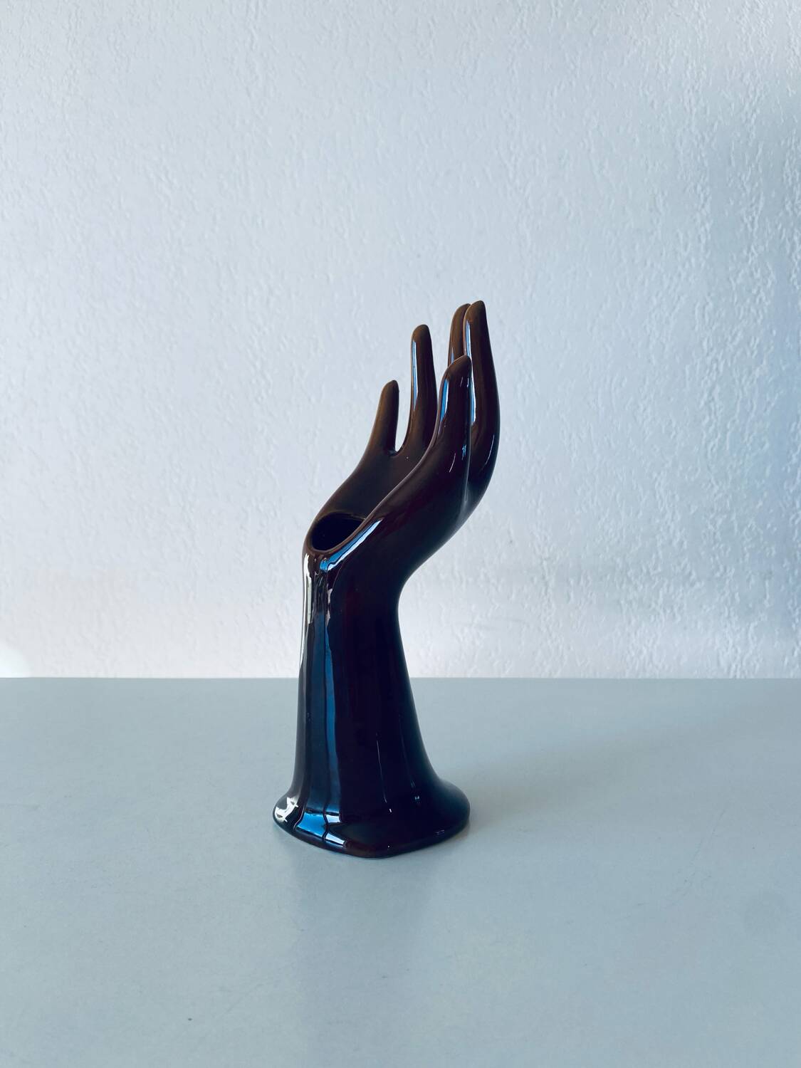 Handmade ceramic vase and jewelry holder