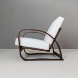Adjustable H 70 Lounge Chair by Jindřich Halabala for UP Závody, 1930s