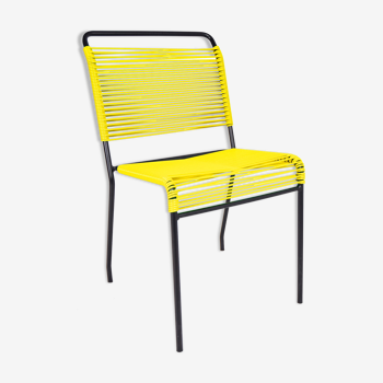 Yellow doline chair