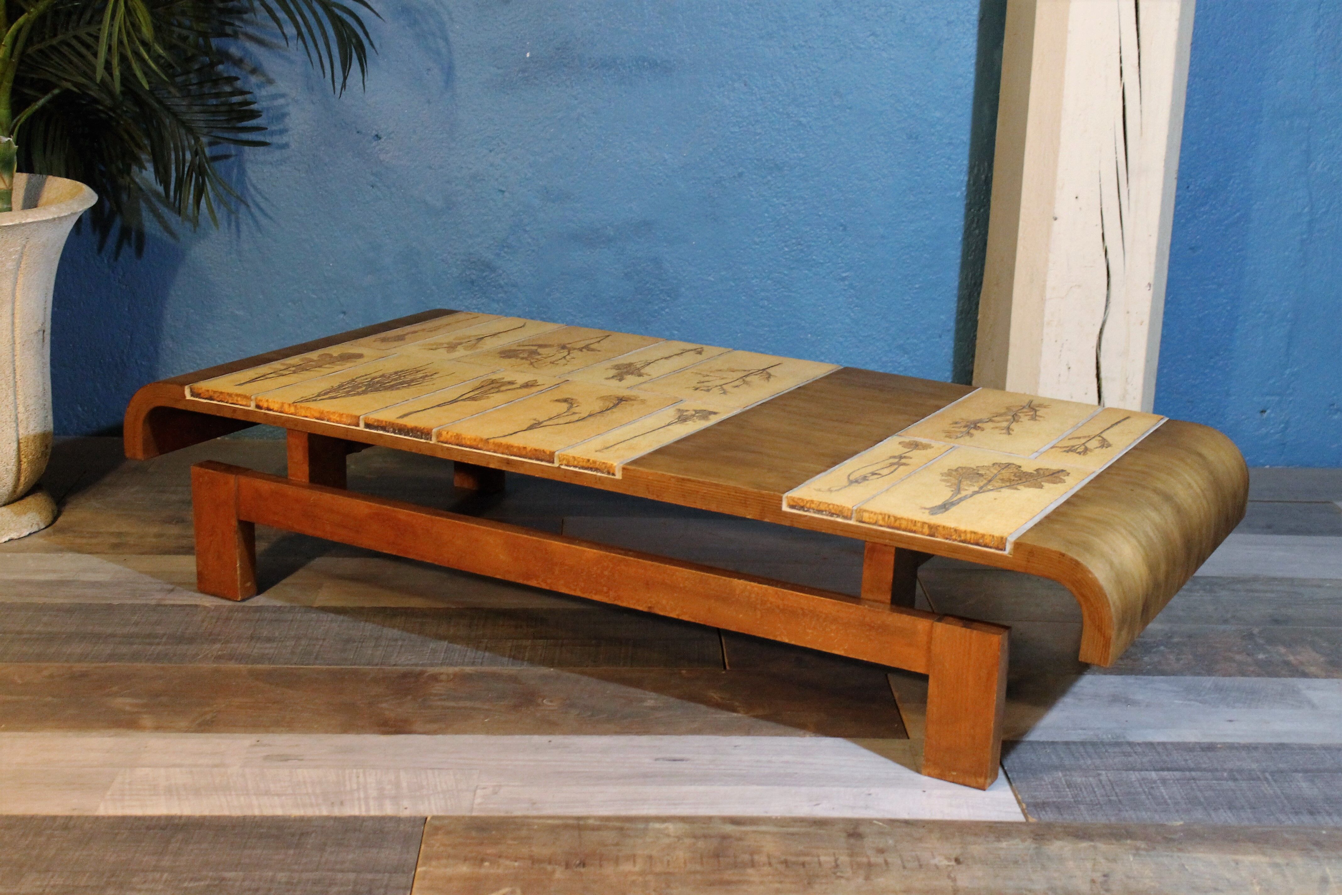 Herbarium Capron coffee table, 1960s