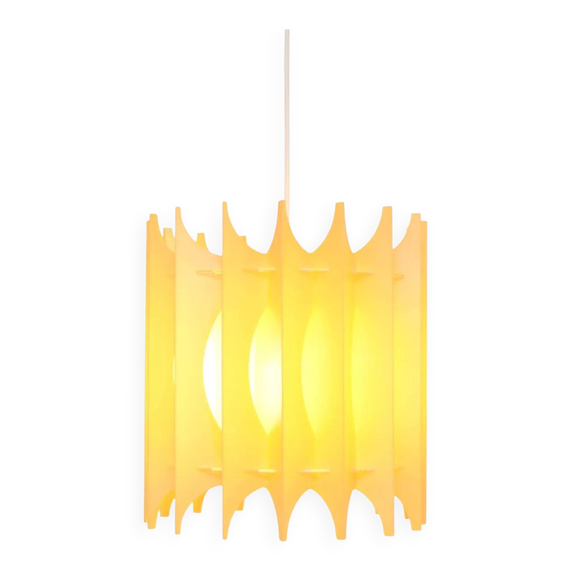 Facette lamp, design by Gunner Jensen, Sweden, 1970s