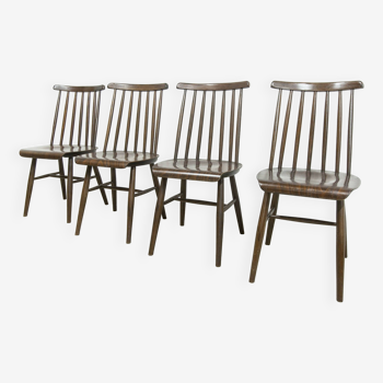 Lot de 4 chaises swr fanett de Ilmari Tapiovaara