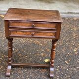 Napoleon III solid wood bedside table