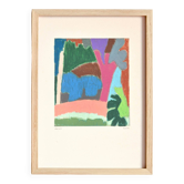 Paysage au pastels - 21x30cm -
