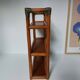 Vintage rattan wall shelf