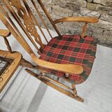 Pair of Windsor Rocking Chairs