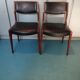 2 Scandinavian chairs