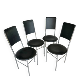 4 chairs signed calligaris