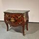 Bombé chest of drawers in the French Louis XV style.