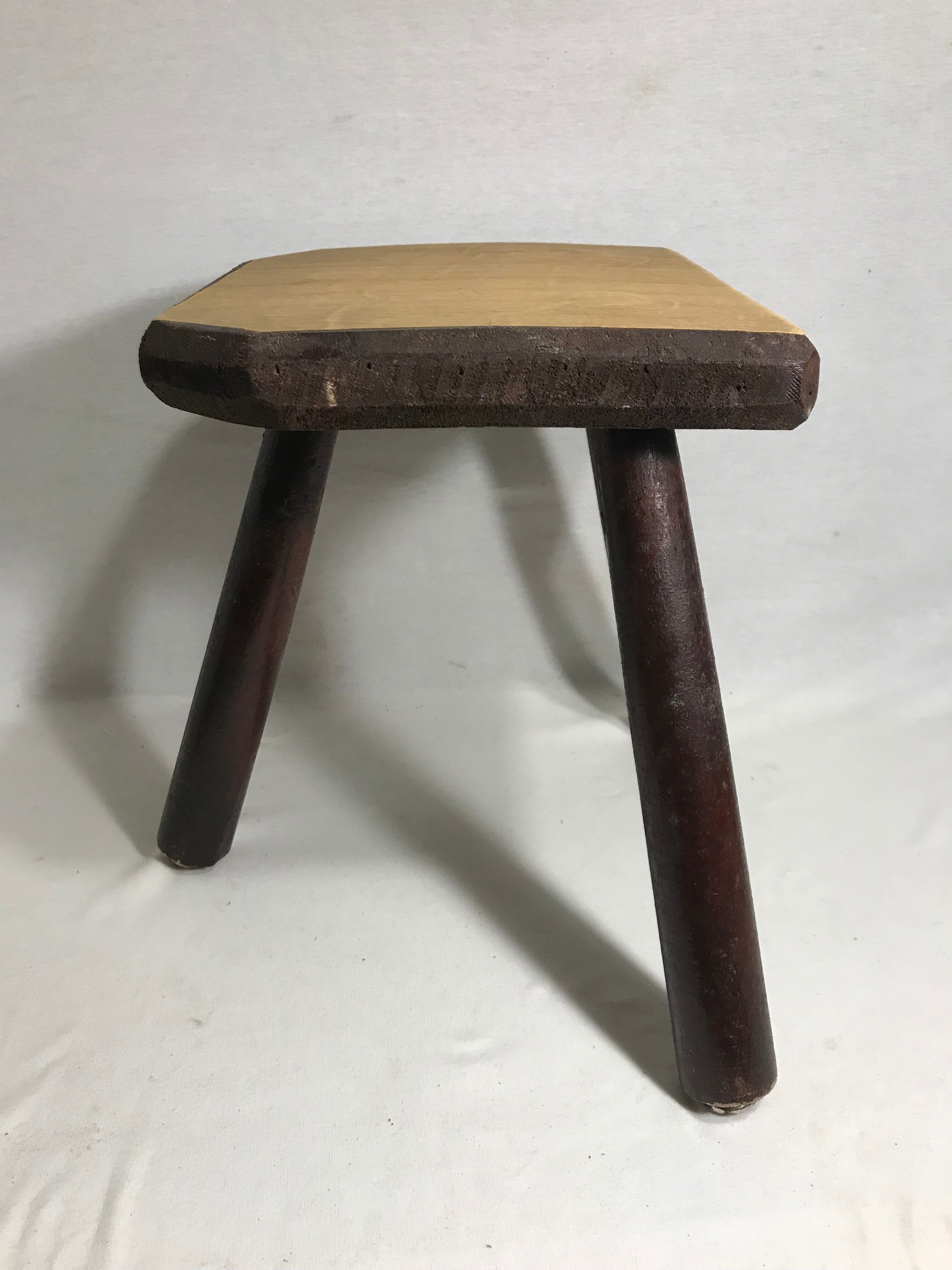 Tabouret de traite vintage