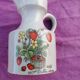 Set oil vinegar salt pepper mustard in ceramic