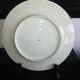 Pale green plate gallant scene Limoges
