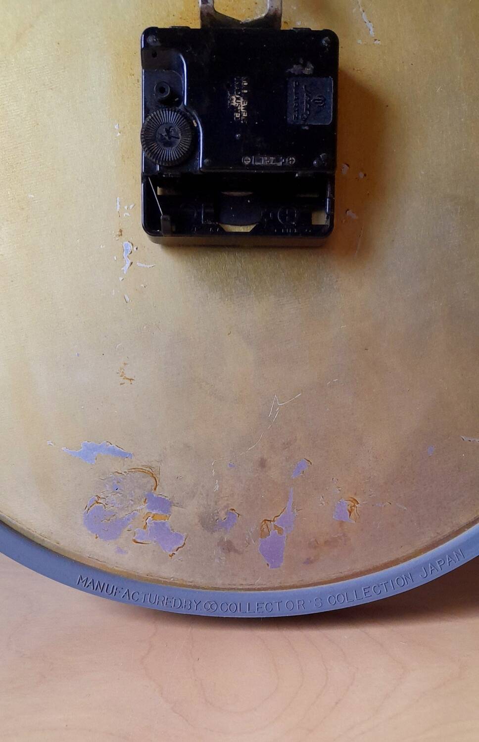 Spring cube wall clock Nicolai Canetti 80s