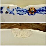 Gien sugar bowl rooster and peonies model 1938 1960