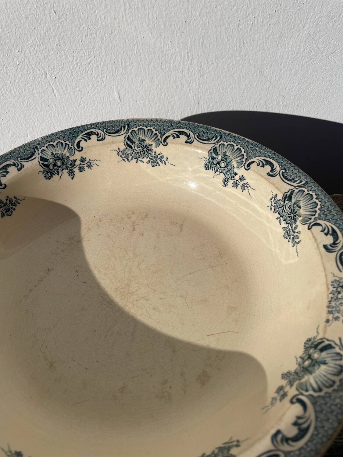 Iron earth salad bowl Moulin des loups