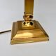 Vintage brass table lamp by DeKnudt, 1970s