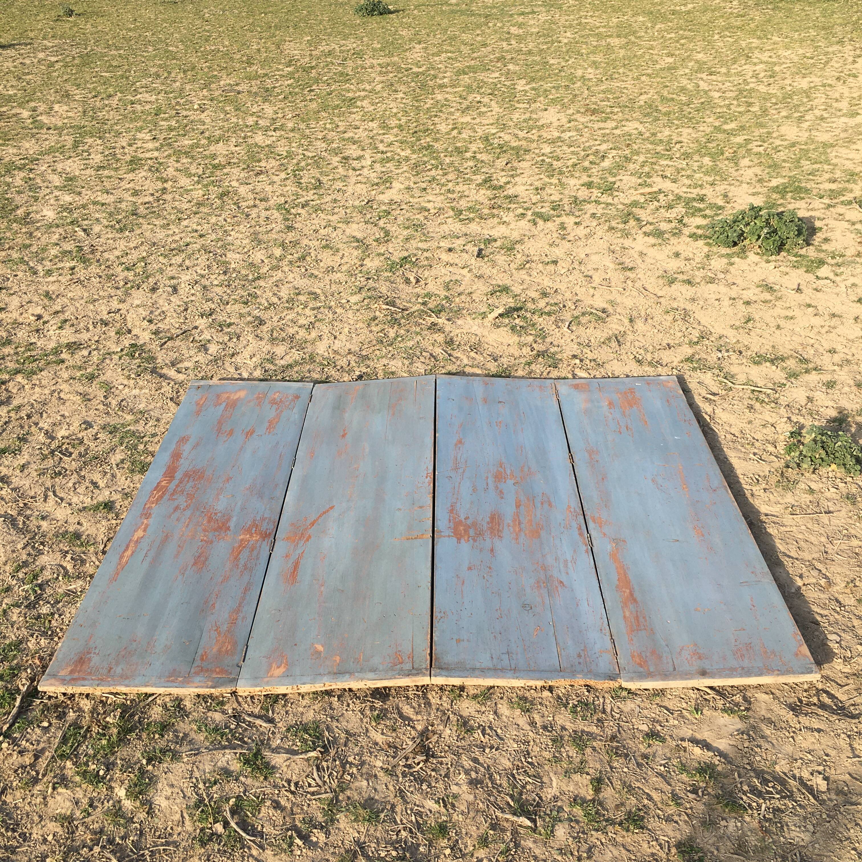 Wood screen 1930 4 panels