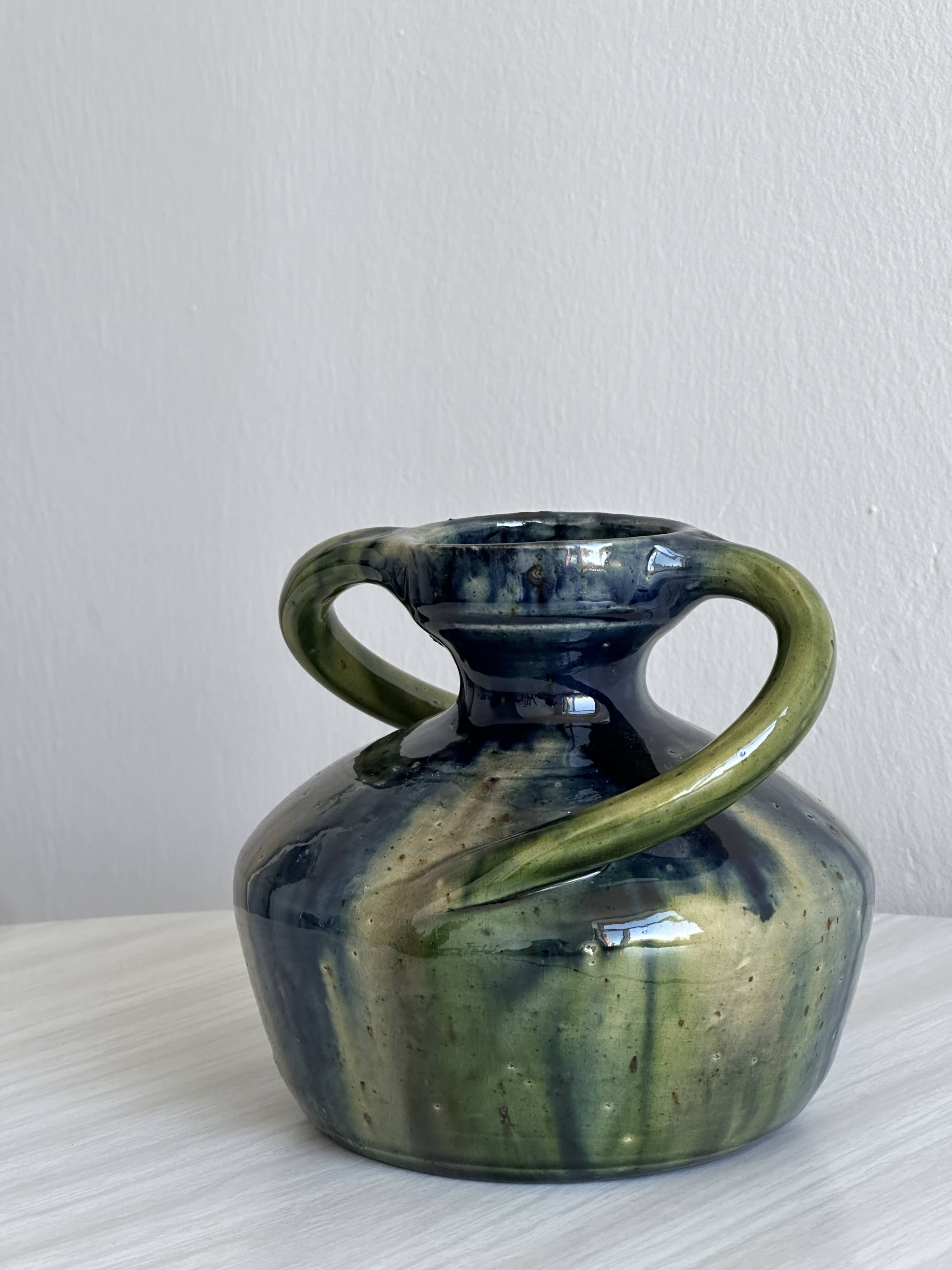 Handmade ceramic vase