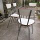 Lot of 4 white chairs