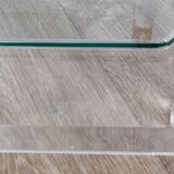 Plexiglass side tables / end tables