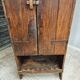 Antique Spanish cabinet chestnut 18th century 88 x 190 cm
