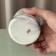 Vintage Carrara Marble Pot / Marble Pencil Holder / Toothbrush Holder / Des