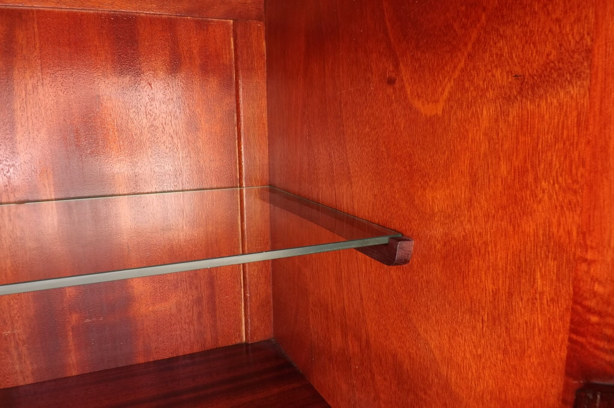 Mahogany buffet by Gaston Poisson, 1925-1930