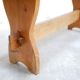 Banc de ferme en bois