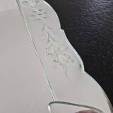 Rectangular Venetian mirror known as Venice with flower decoration