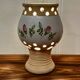 Terracotta lamp "scandinavian design 1960".