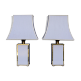 Lampes de table belges années 1980