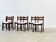 Ensemble de six chaises de salle à manger Razorback