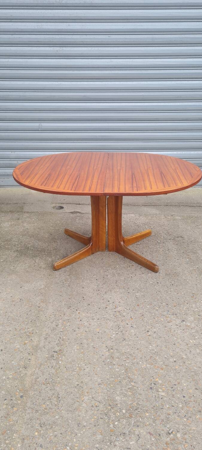 Scandinavian teak table Baumann 1960
