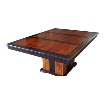 Exotic wood table