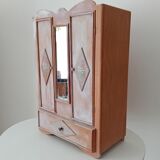 Art Deco doll cabinet 50s