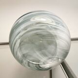 Vintage blown glass bottle vase