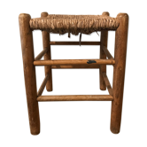 Light wooden stool