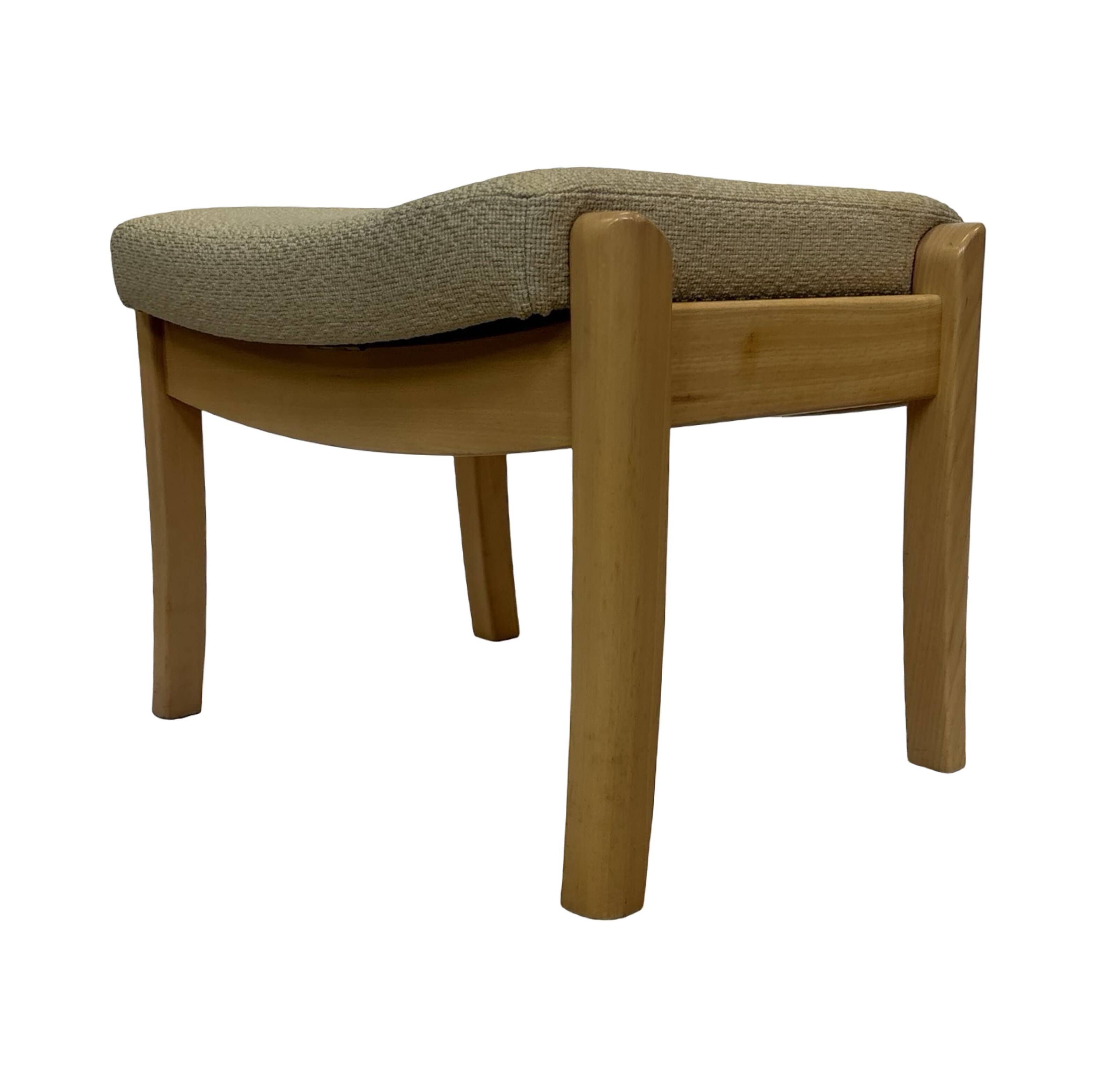 Pouf vintage Farstrup, repose-pieds, design danois