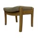 Pouf vintage Farstrup, repose-pieds, design danois