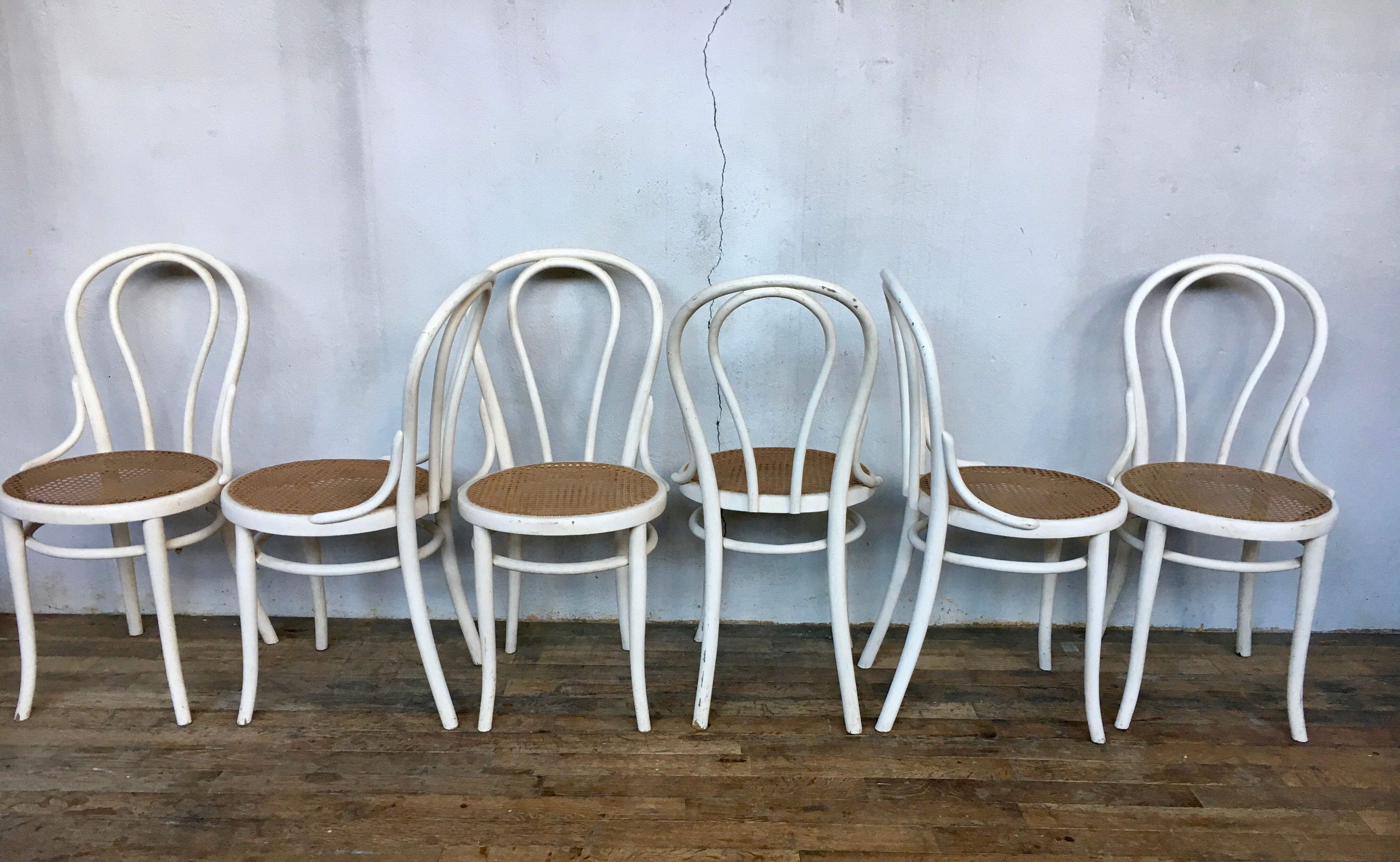 Set of 6 chairs Thonet No. 18